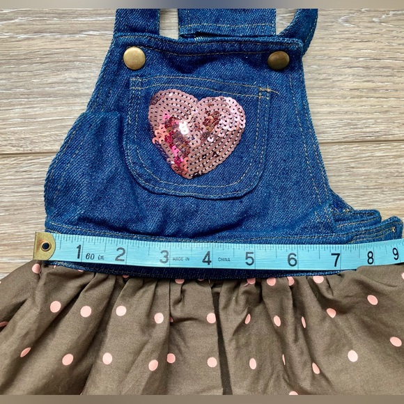 Dog Jean Dress - Picture 5 of 9